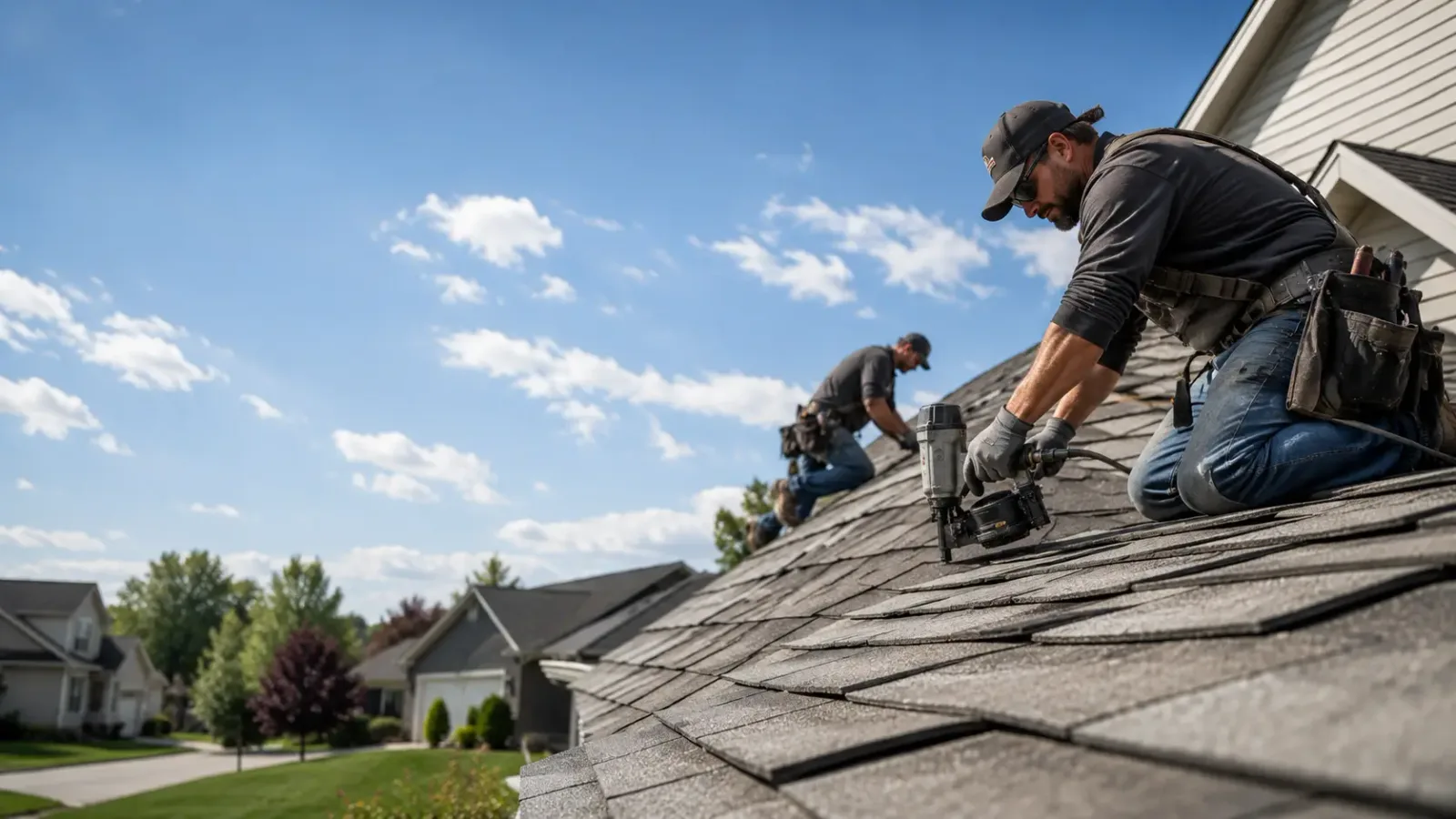 Storm Damage Roof Repair in Olmsted, IL near me